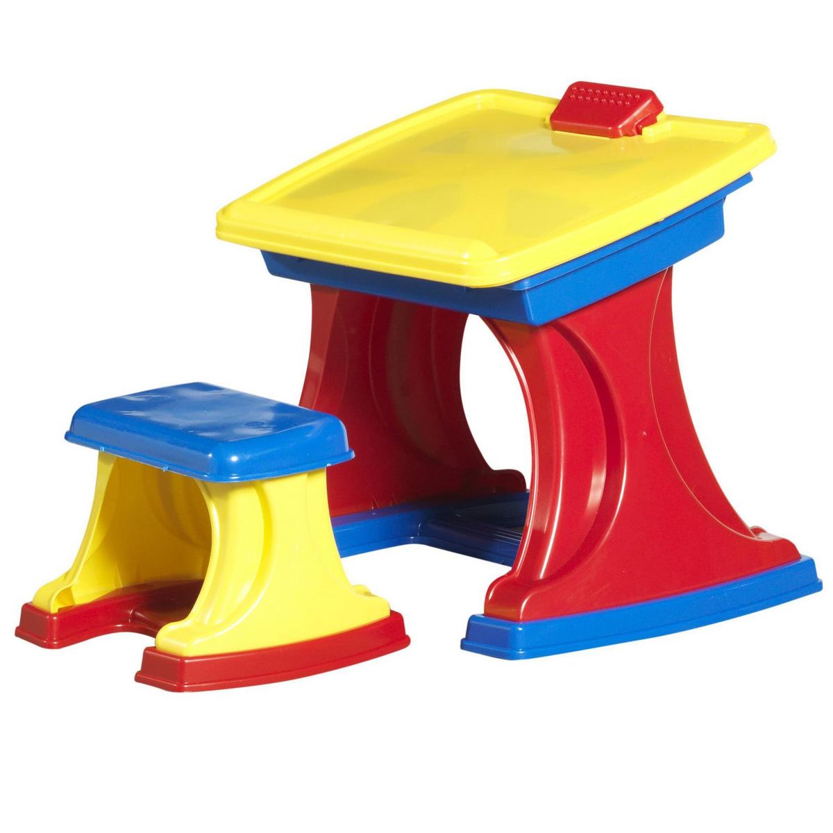 AMERICAN PLASTIC TOYS INC - Escritorio y Banca Plástica Infantil 41x47x51 cm Multicolor Desde 18 meses