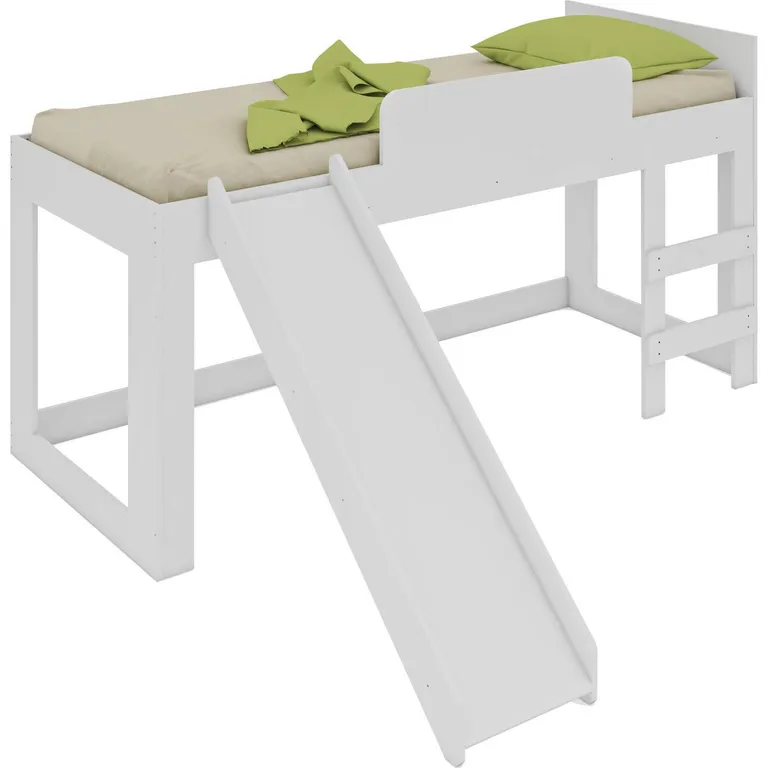 Cama 192x100x185 cm blanca