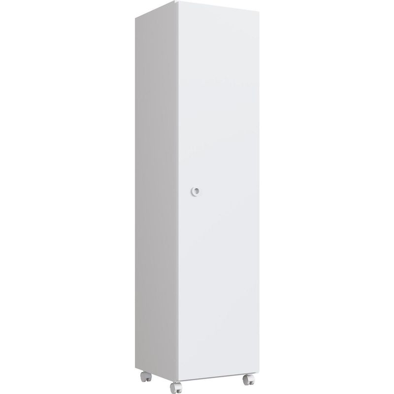 BE DESIGN - Armario Multiuso Montreal MDF 4 Nivel(es) 40x161.5x40.3 cm Blanco