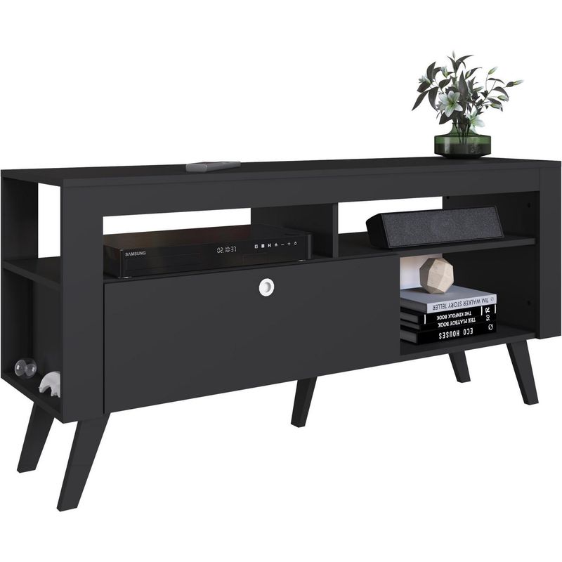 BE DESIGN - Rack TV 55" 136x65x39 cm petroleo