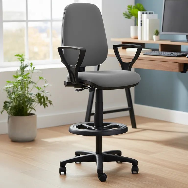 CONTATTO Silla Escritorio Rudy Gris