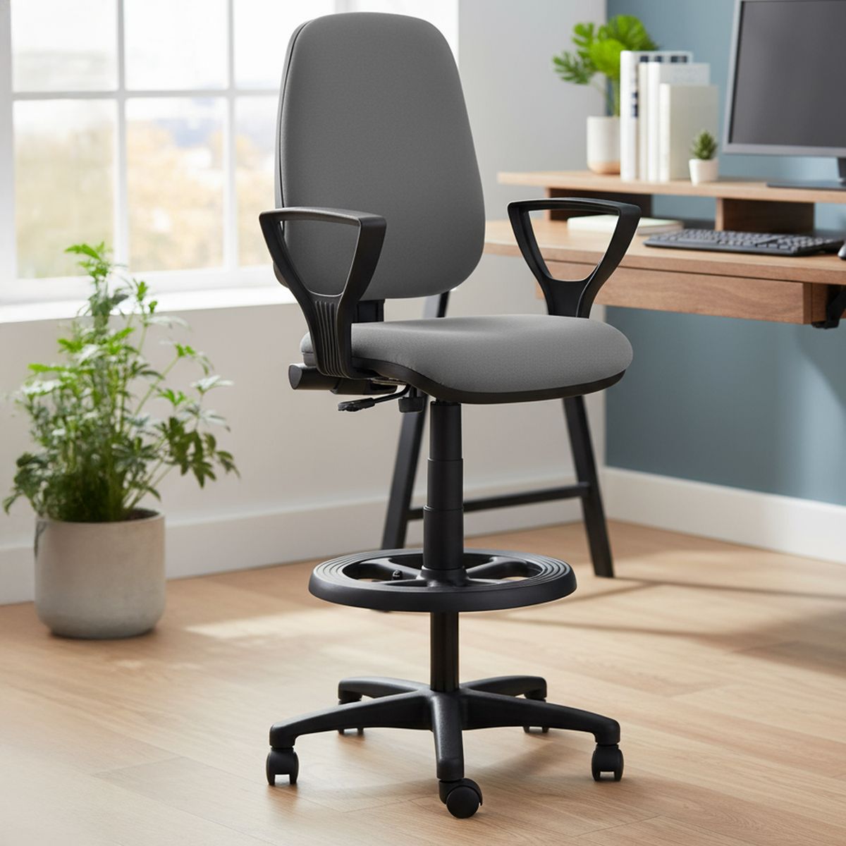 CONTATTO - Silla Escritorio Rudy Gris