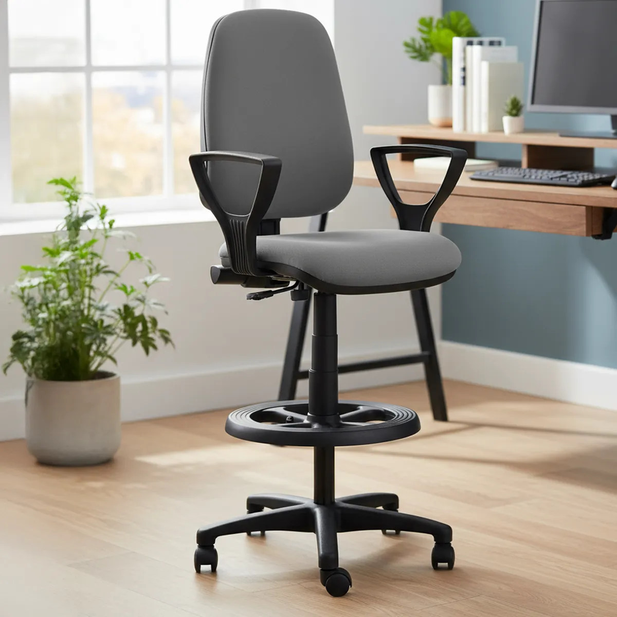 CONTATTO - Silla Escritorio Rudy Gris