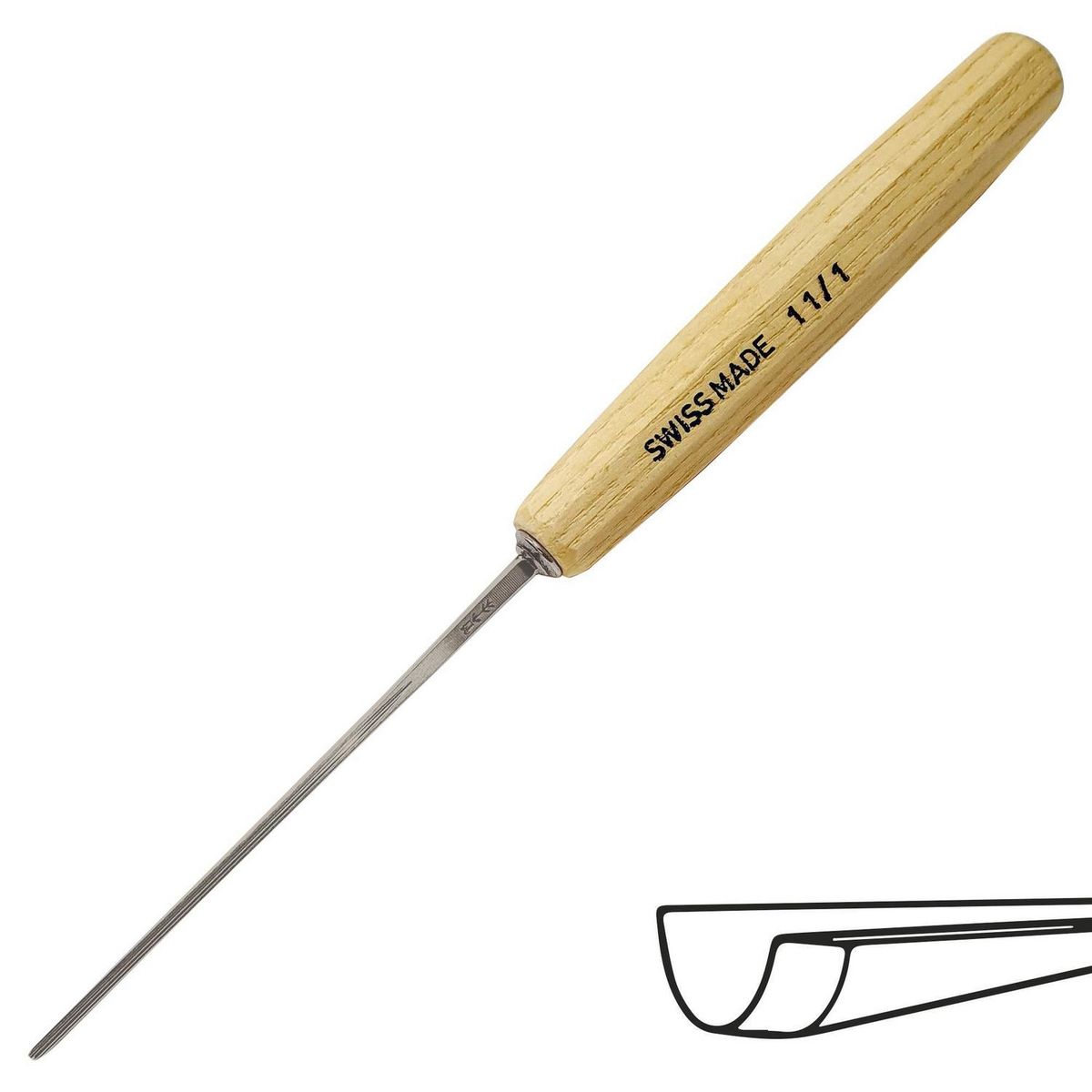 PFEIL - Gubia para tallado 11/1 mm