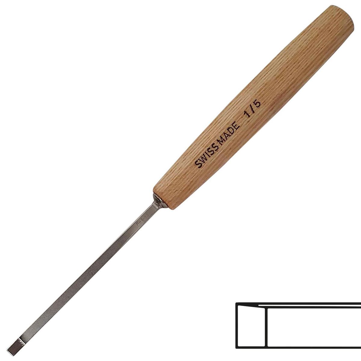 PFEIL - Formón para madera 1/5 mm