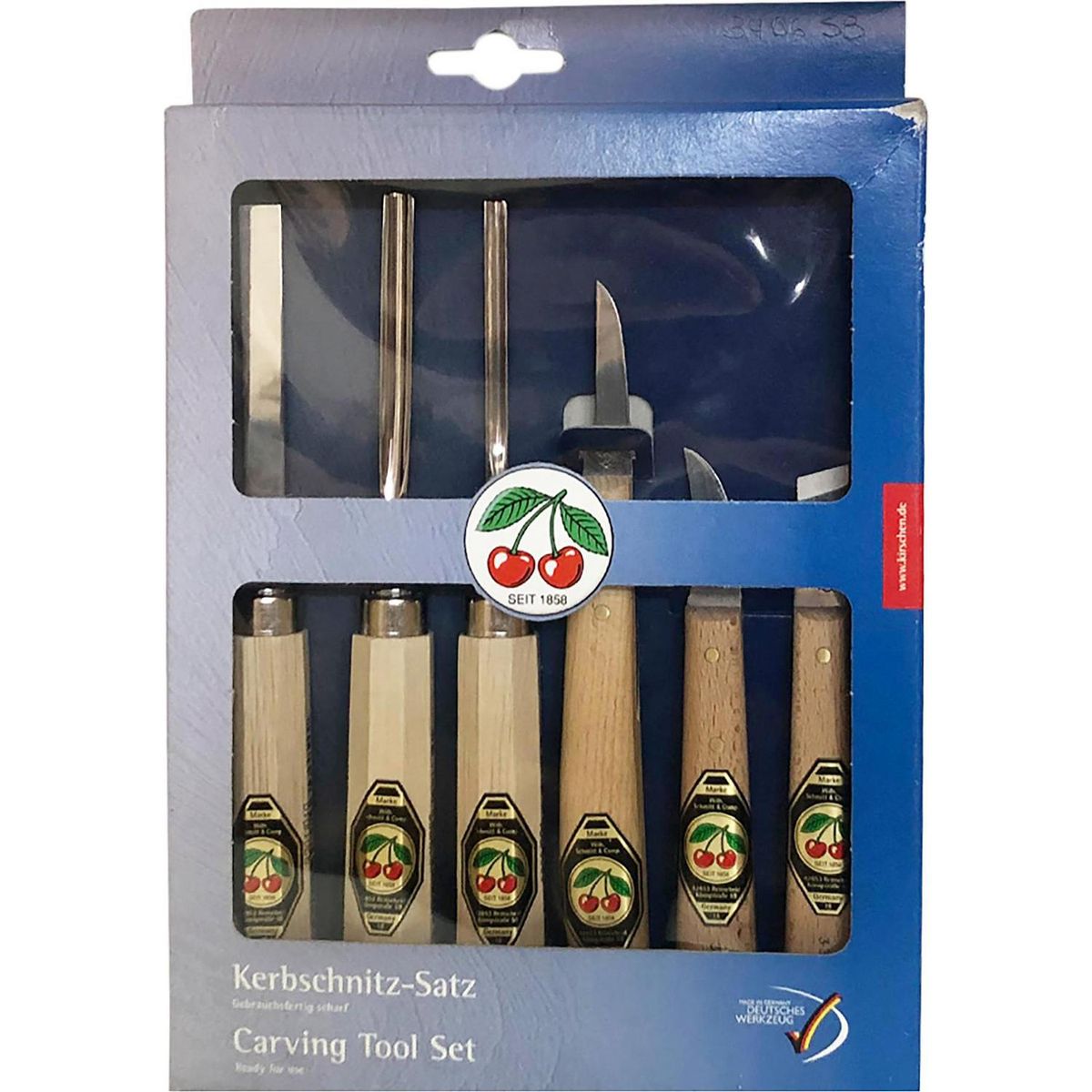 TWO CHERRIES - Set gubias xilografía