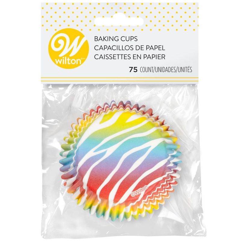 WILTON - Capsula papel para cupcake 75 unidades