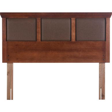 Respaldo king 195x75x3 cm caramelo