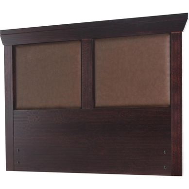 Respaldo 1,5 plazas 114x75x3 cm chocolate