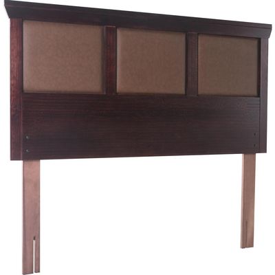 Imagen 2 del producto Respaldo 2 plazas 165x75x3 cm chocolate