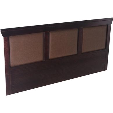 Respaldo king 195x75x3 cm chocolate