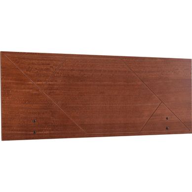 Respaldo 2 plazas 150x49x1,5 cm marrn envejecido