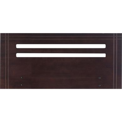 Respaldo 1.5 plazas 114x50x4 cm chocolate