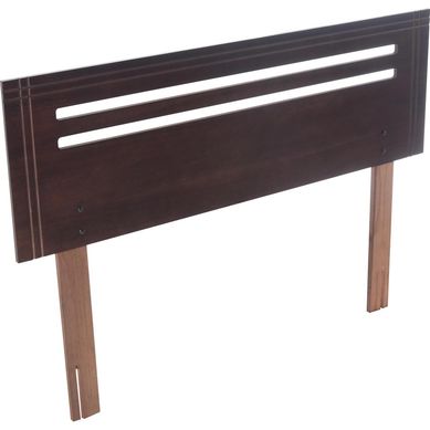 Respaldo 2 plazas 150x50x4 cm chocolate