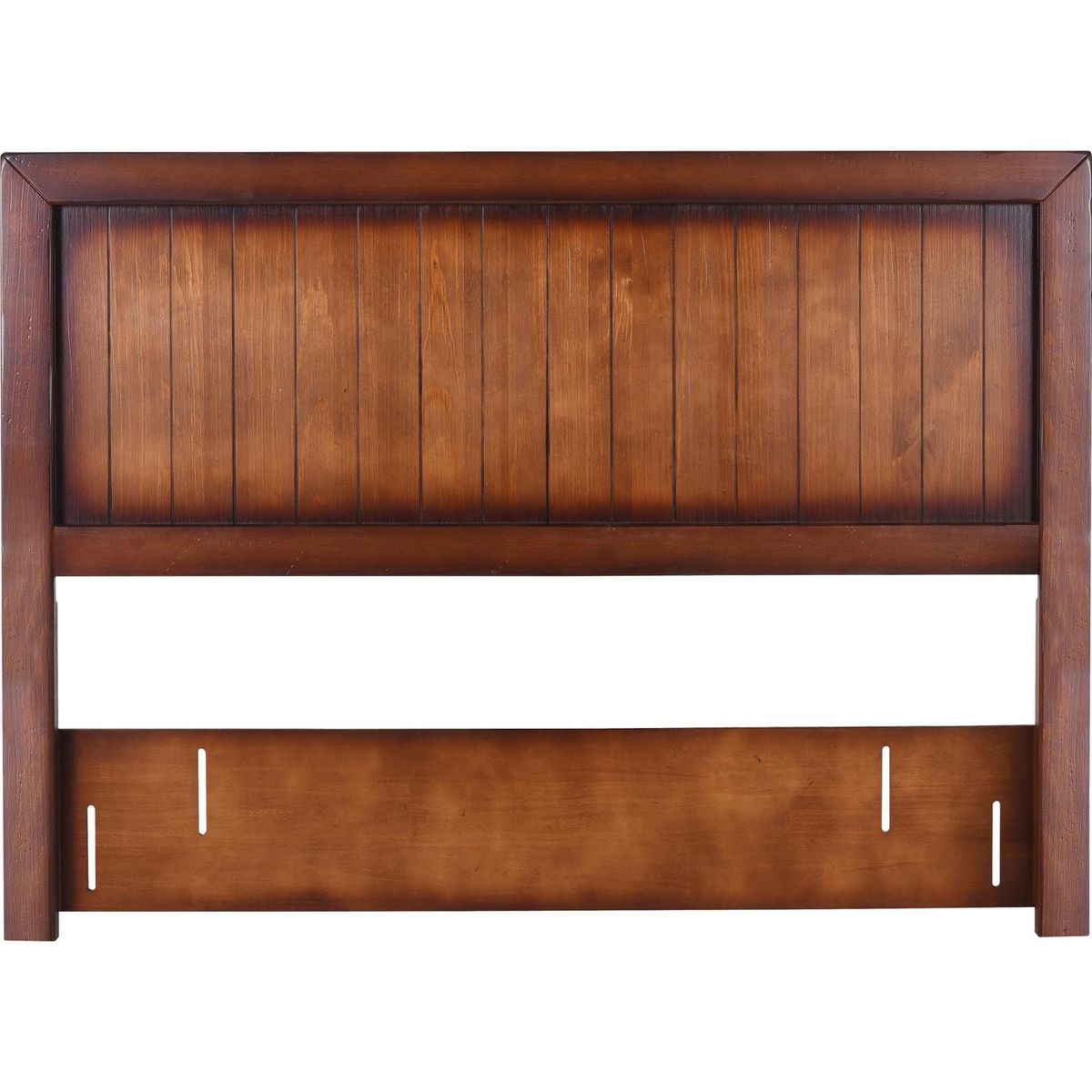 CIC - Respaldo superking 225x144x5 cm chocolate rústico