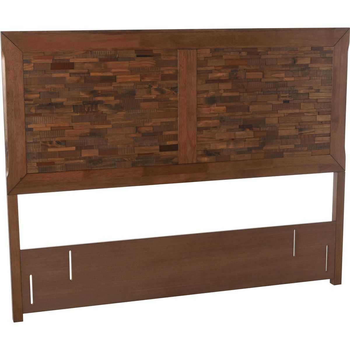 CIC - Respaldo king 190x128x6 cm café