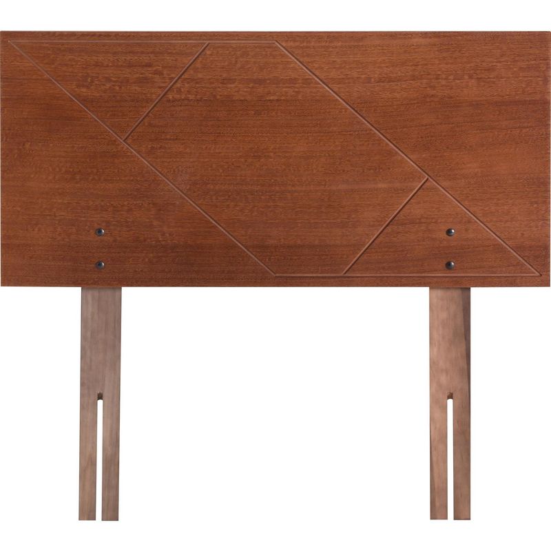 CIC - Respaldo 1,5 plazas 114x49x1,5 cm marrón envejecido
