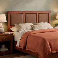 Respaldo 2 plazas 195x75x3 cm caramelo