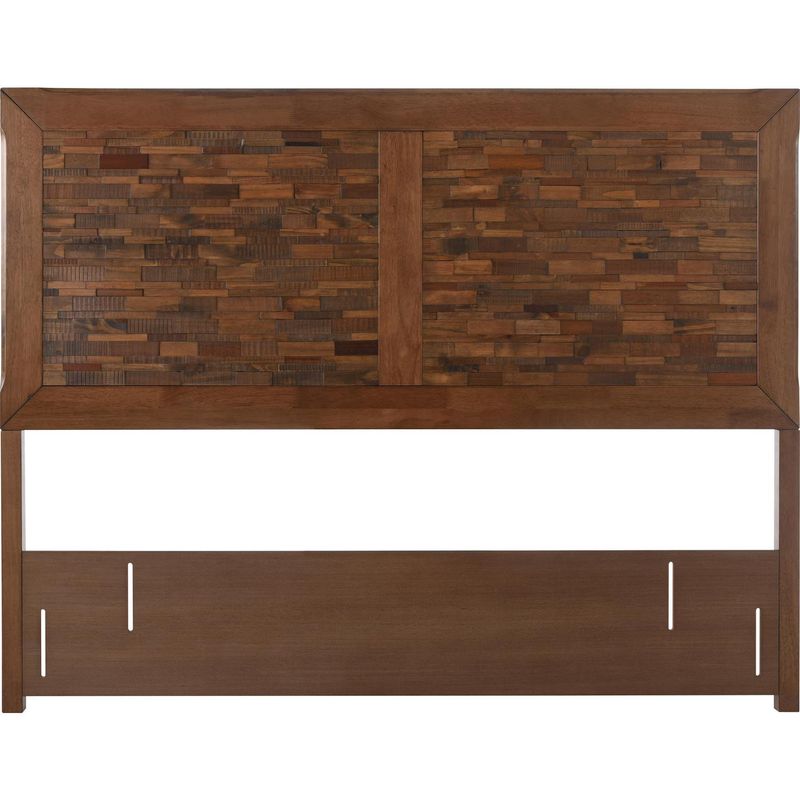 CIC - Respaldo 2 plazas 165x144x5 cm chocolate rústico