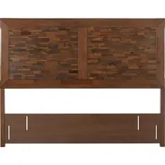 CIC - Respaldo 2 plazas 165x144x5 cm chocolate rústico