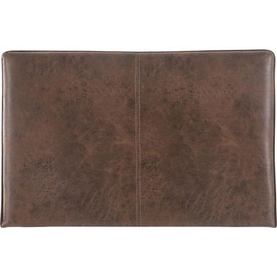 Respaldo 1,5 plazas 110x70x6 cm marrn envejecido