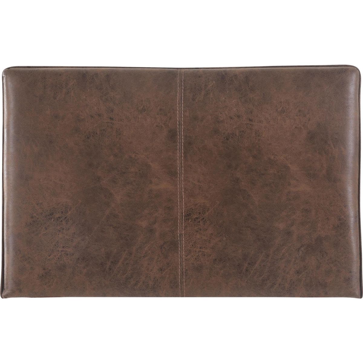 CIC - Respaldo 1,5 plazas 110x70x6 cm marrón envejecido