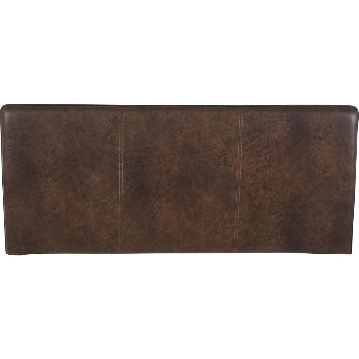 CIC - Respaldo 2 plazas 160x70x6 cm marrón envejecido