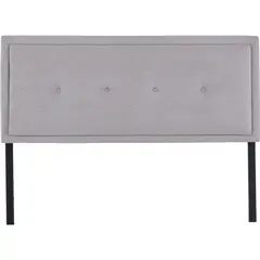 CIC - Respaldo 2 plazas 160x128x10 cm gris/grafito