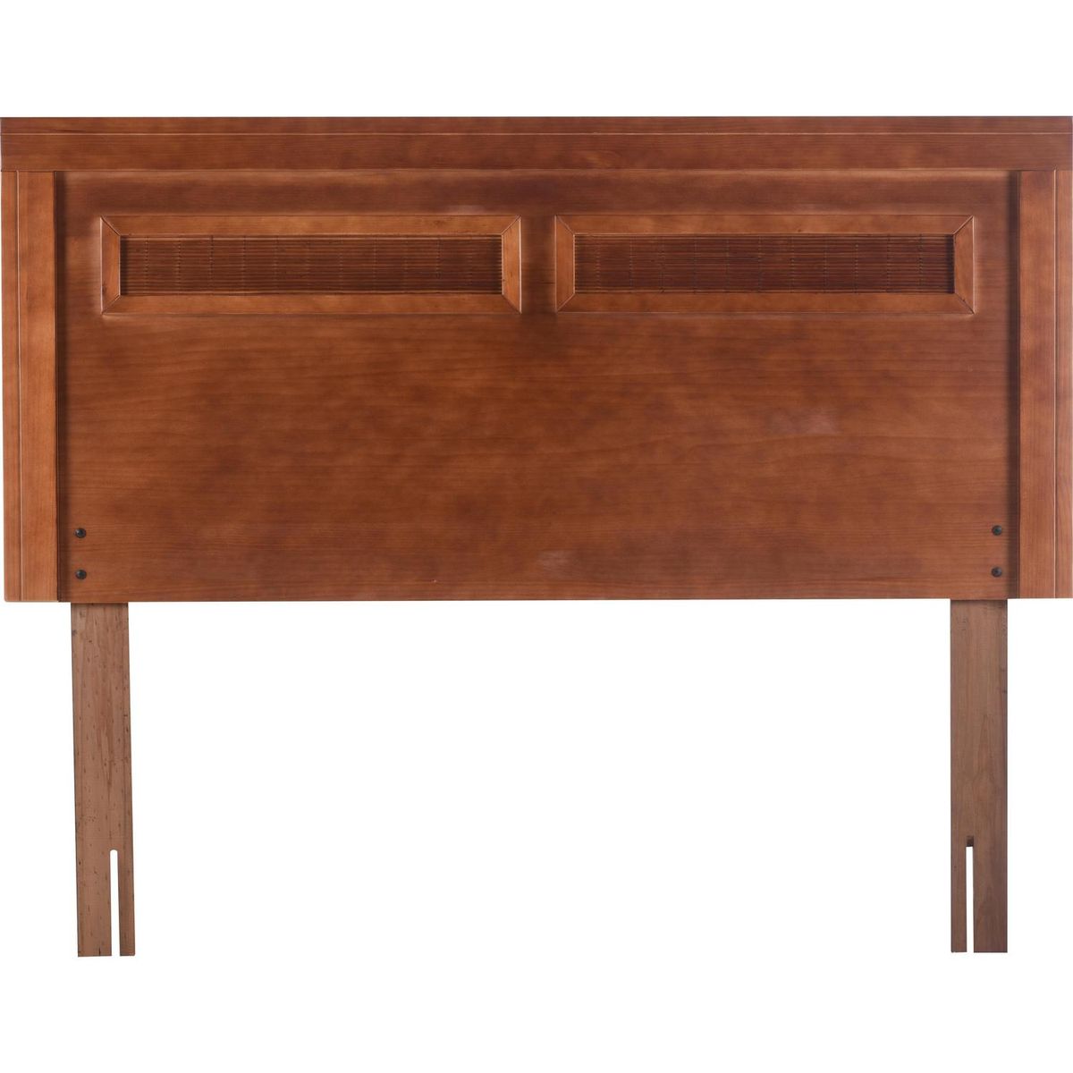 CIC - Respaldo king 195x75x4 cm marrón envejecido