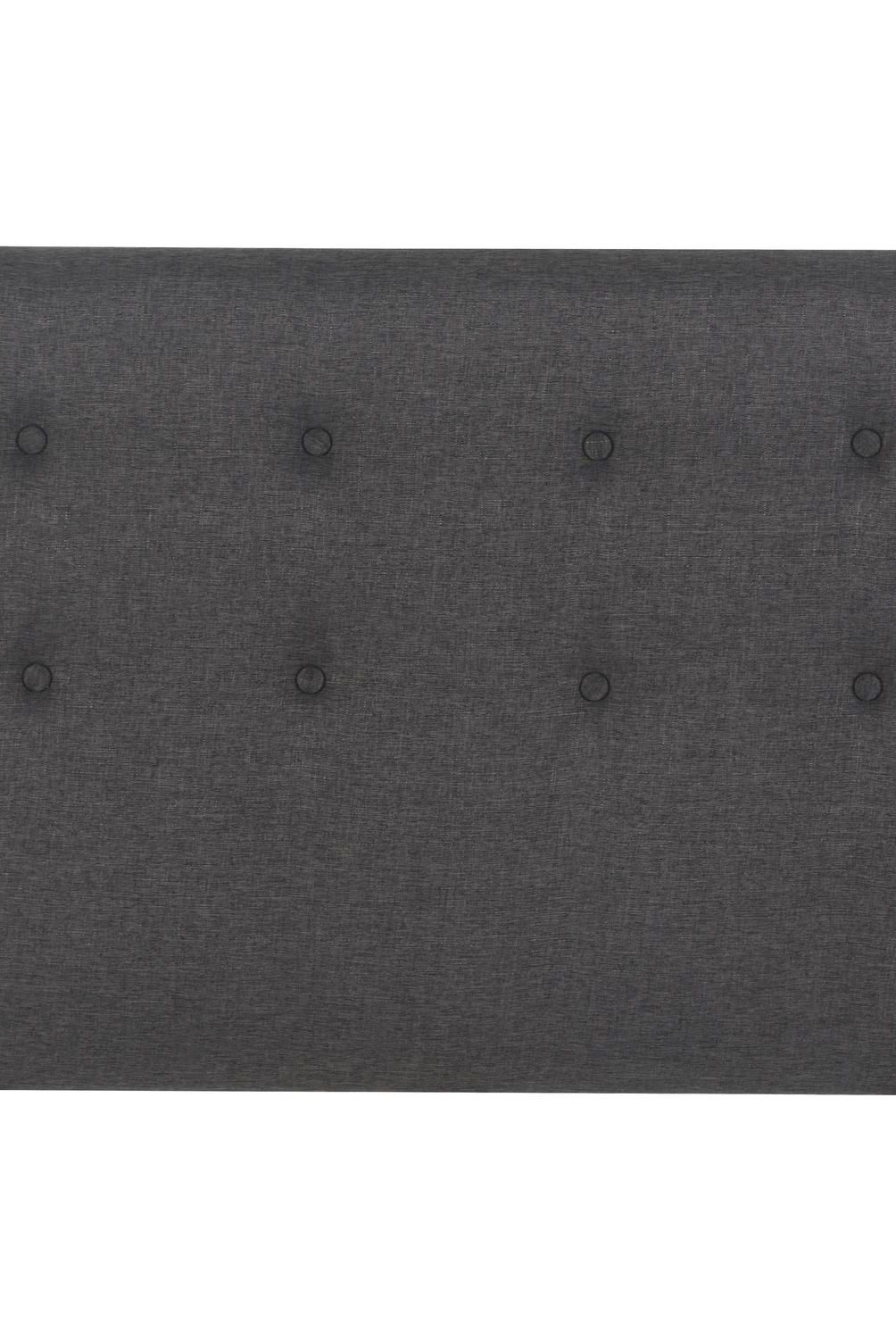 CIC - Respaldo 1,5 plazas 114x70x6 cm gris/grafito