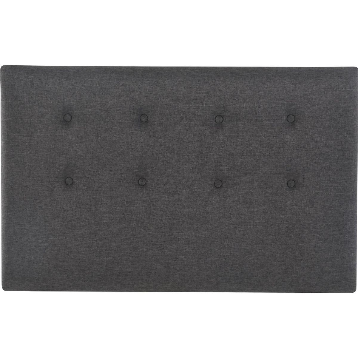 CIC - Respaldo 1,5 plazas 114x70x6 cm gris/grafito