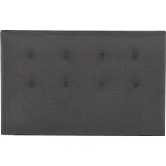 CIC - Respaldo 1,5 plazas 114x70x6 cm gris/grafito