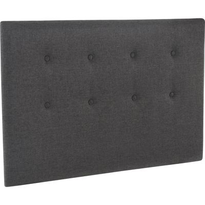 Imagen 2 del producto Respaldo 1,5 plazas 114x70x6 cm gris/grafito