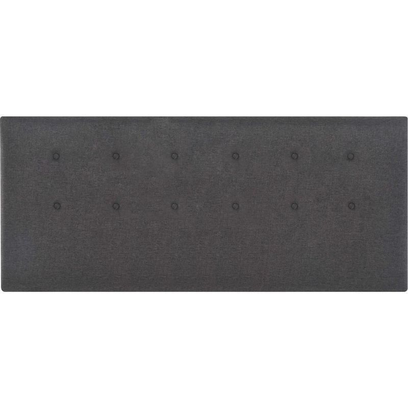 CIC - Respaldo 2 plazas 160x70x6 cm gris/grafito
