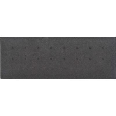 Imagen 2 del producto Respaldo king 190x70x6 cm gris/grafito
