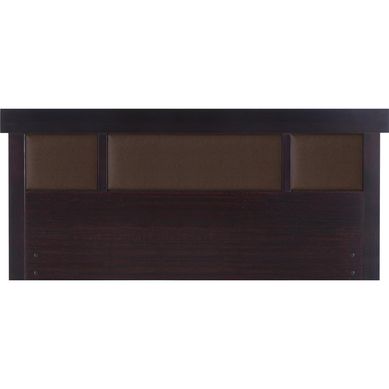 Respaldo 2 plazas 165x60x3 cm chocolate