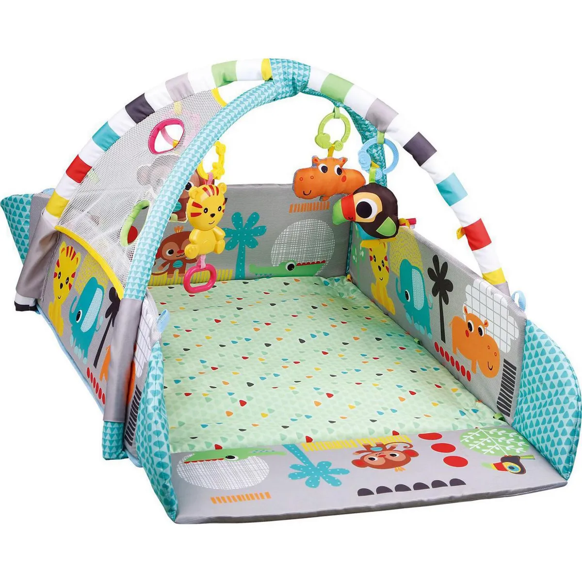 KIDSCOOL - Alfombra didáctica de juego 5X1 Baby growing