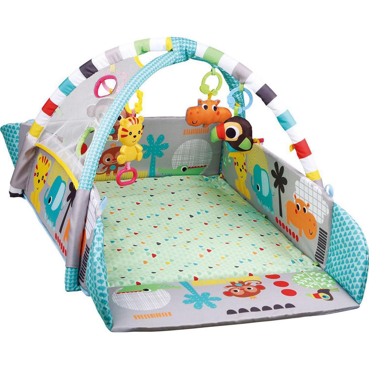 KIDSCOOL - Alfombra didáctica de juego 5X1 Baby growing