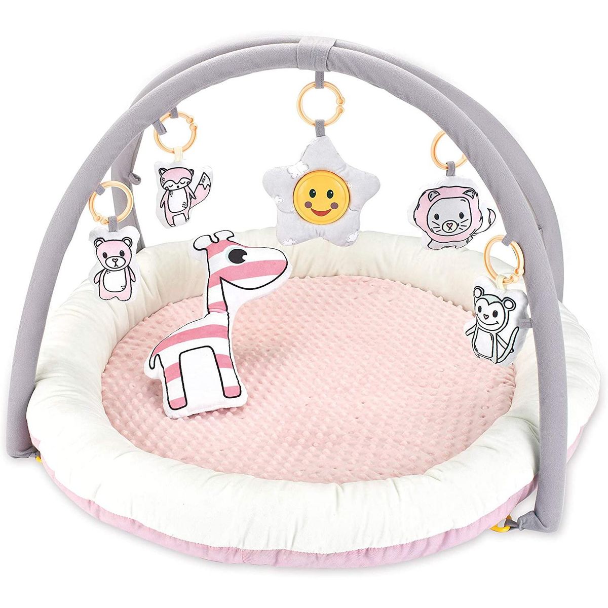 KIDSCOOL - Alfombra didáctica Sensory mat rosada