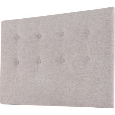 Respaldo 1,5 plazas 110x70x6 cm gris grafito