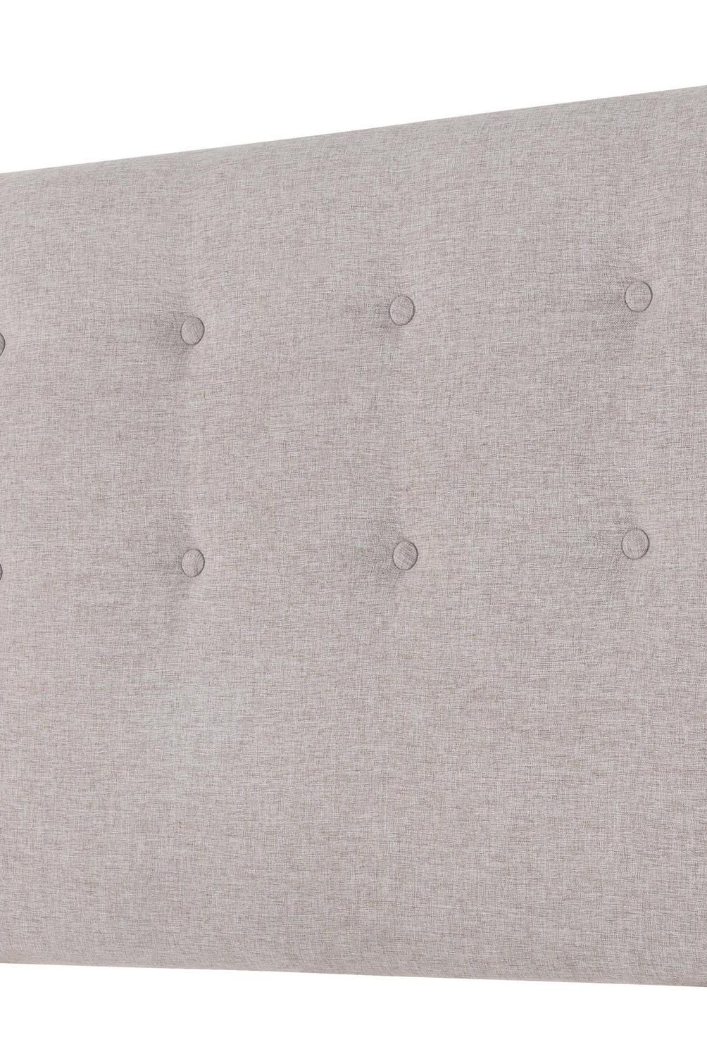 CIC - Respaldo 1,5 plazas 110x70x6 cm gris grafito