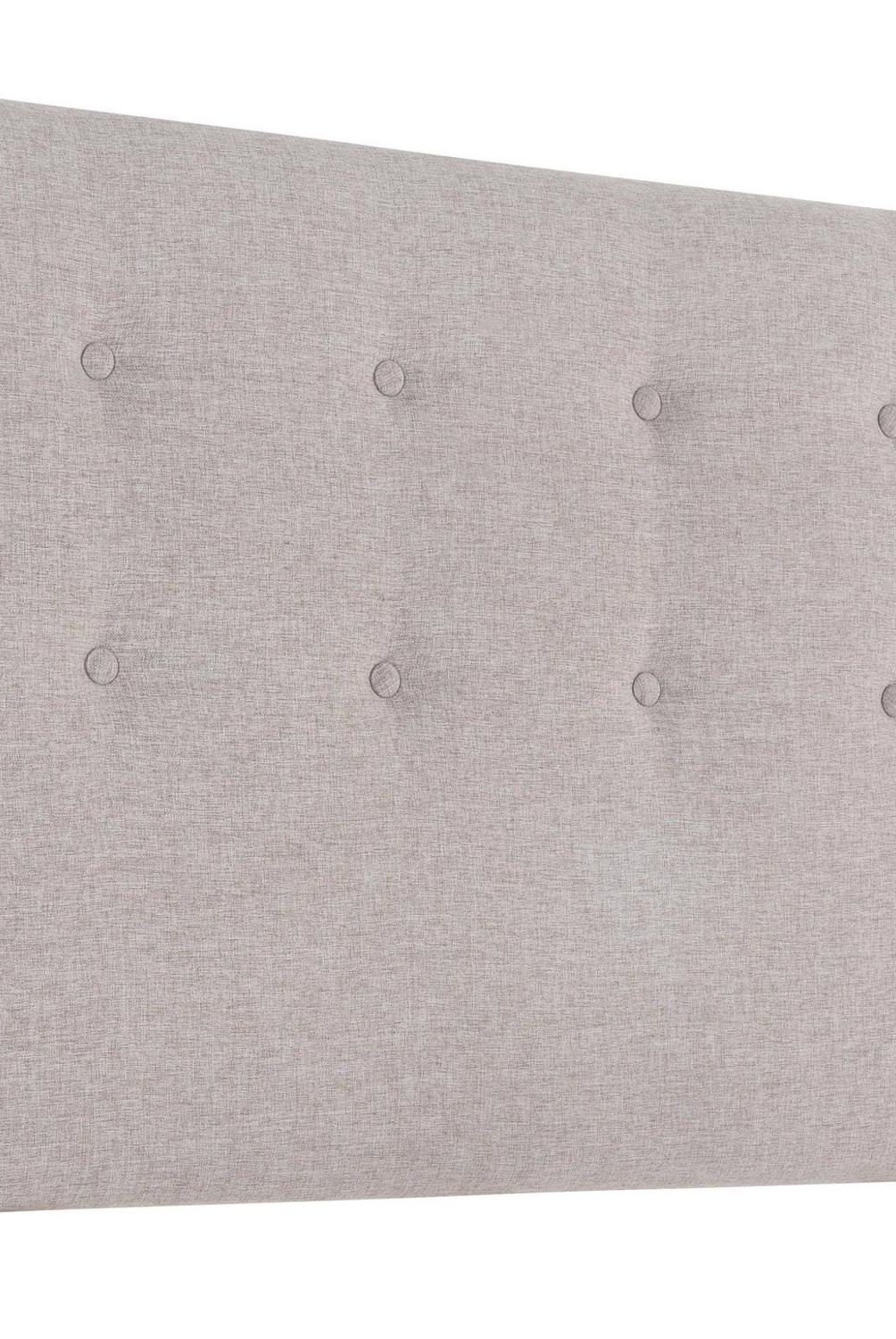 CIC - Respaldo 1,5 plazas 110x70x6 cm gris grafito