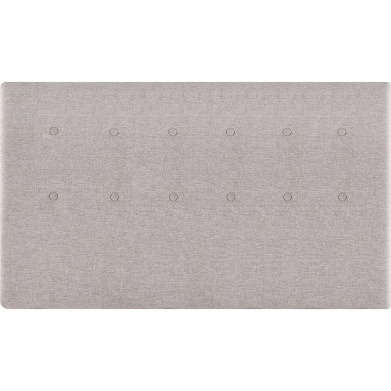 Respaldo 2 plazas 160x70x6 cm gris grafito