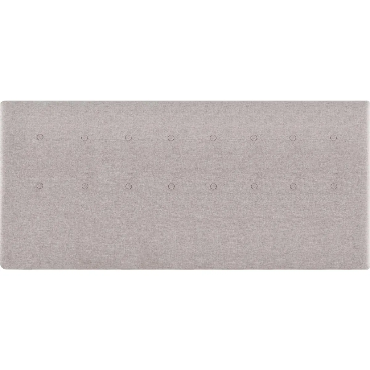 CIC - Respaldo king 190x70x6 cm gris grafito