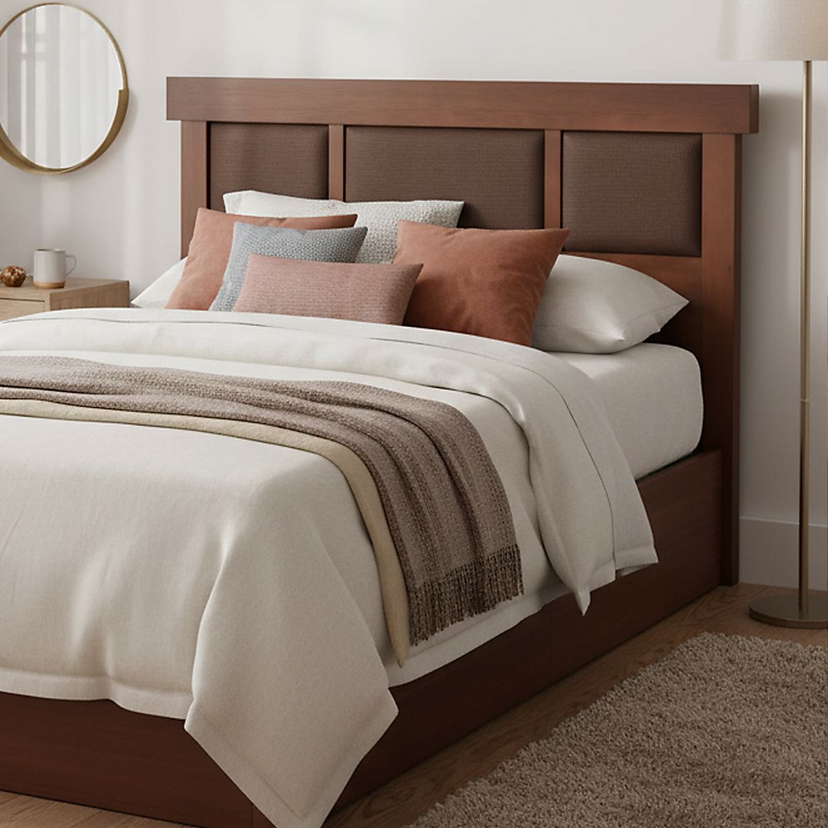 CIC - Respaldo 1,5 plazas 114x60x3 cm caramelo