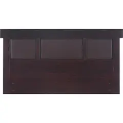 CIC - Respaldo 1,5 plazas 114x60x3 cm chocolate