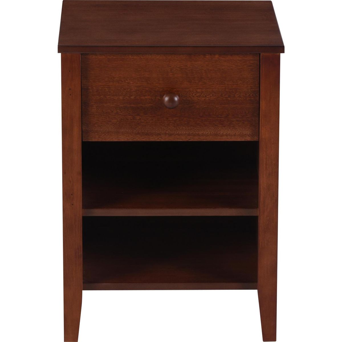 CIC - Velador 1 Cajón(es) TORINO 45x63.5x30 cm Caramelo