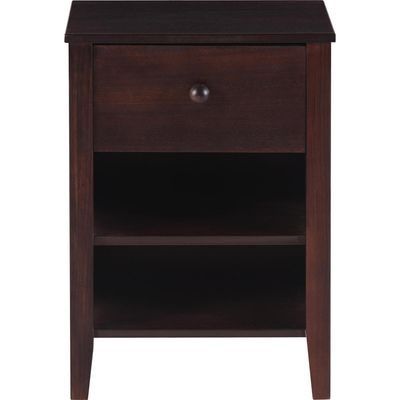 Imagen 2 del producto Velador 1 Cajón(es) TORINO 45x63.5x30 cm Chocolate