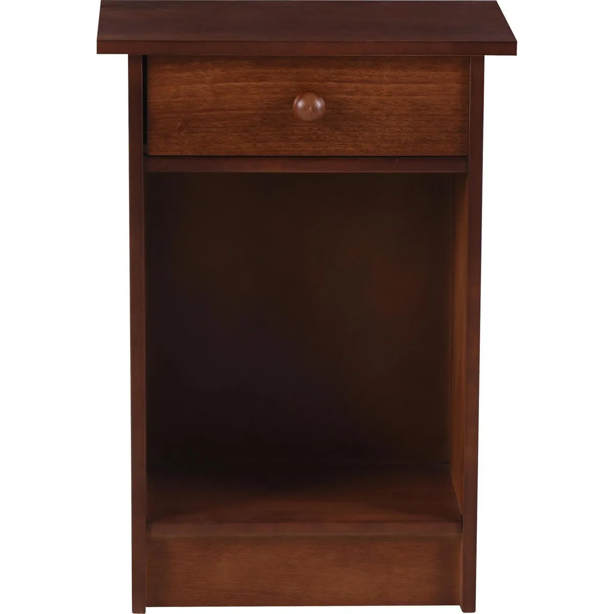 CIC - Velador 1 Cajón(es) VILLARRICA 45x63.5x30 cm Chocolate