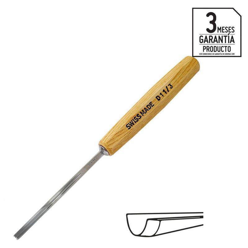PFEIL - Gubia para tallado 11/3 mm